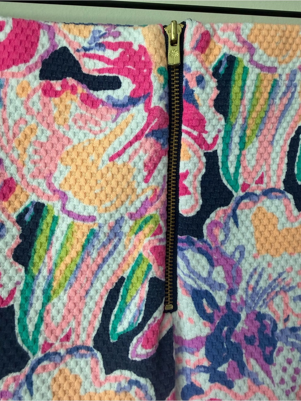 Lilly Pulitzer Bold Floral Mini Skirt With Built-In Shorts - Picture 4 of 7